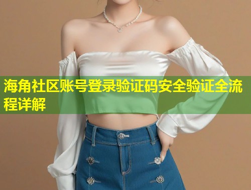 海角社区账号登录验证码安全验证全流程详解  第1张