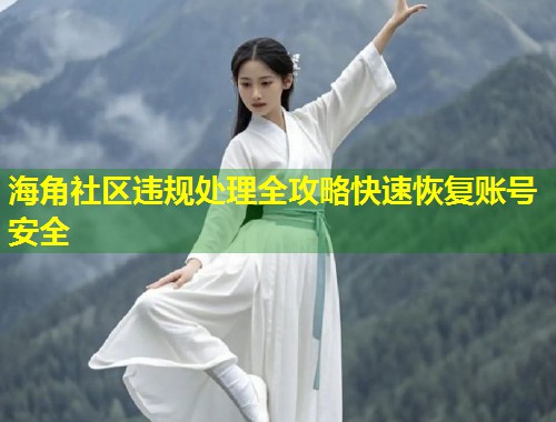 海角社区违规处理全攻略快速恢复账号安全  第1张