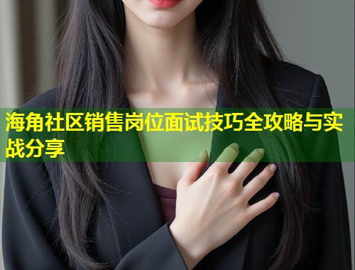 海角社区销售岗位面试技巧全攻略与实战分享  第1张