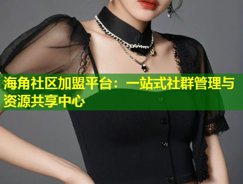 海角社区加盟平台：一站式社群管理与资源共享中心  第1张