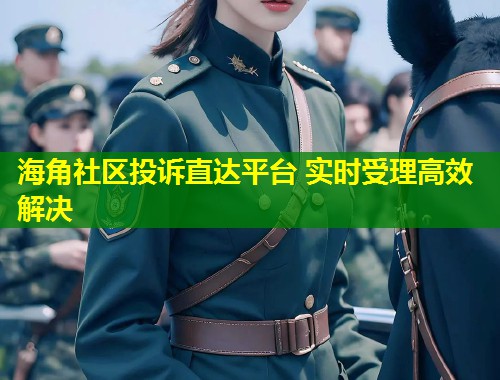海角社区投诉直达平台 实时受理高效解决  第1张