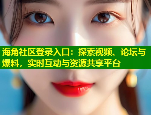 海角社区登录入口：探索视频、论坛与爆料，实时互动与资源共享平台  第2张