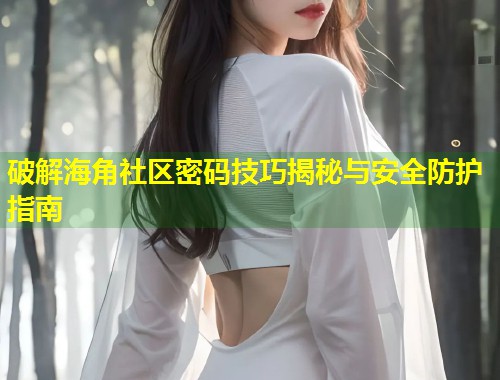 破解海角社区密码技巧揭秘与安全防护指南  第1张